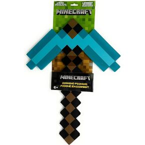 ThinkGeek Minecraft (Main Craft) Foam Diamond Pickaxe Form Diamond Pikkuakusu [Parallel Import Goods]