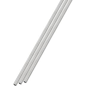 METALLIXITY 316 Stainless Steel Tube (8mm OD x 1mm Wall T x 250mm L) 3Pcs, Straight Tubing - for Home Furnishing, Machinery