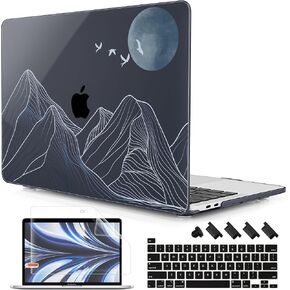 for MacBook Pro 16 inch Case 2019 2020 Release Model A2141, [Sturdy Shockproof] Hard Shell Case with Screen Protector & Keyboard Cover & Dust Plug, Bow