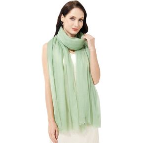 Buttery-soft Cashmere Wrap Lightweight Scarf Shawl Travel Stole for Wayfarer Extra Large 75"x35"