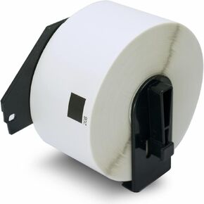 BETCKEY - Compatible Large Address Labels Replacement for Brother DK-1208 (1.4 in x 3.5 in), Use with Brother QL Label Printers [1 Roll/400 Labels]
