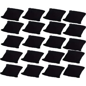 Velvet Small Bracelet/Watch Pillow Jewelry Displays,20-pPeces Black