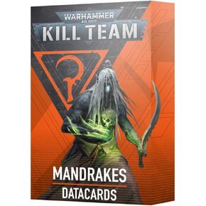 Warhammer 40K Kill Team: Datacards: Mandrakes GWS 103-78