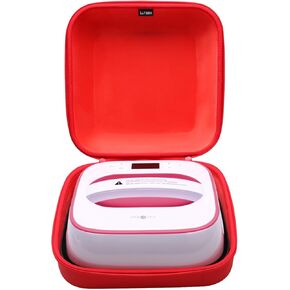 LTGEM Case Compatible with Cricut EasyPress 2/3 Smart Heat Press Machine(9"x9"), Red