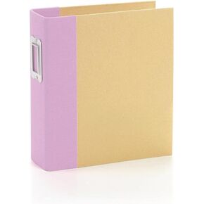 SIMPLE STORIES Lilac-Limited Edition Sn@p Binder 6"X8"