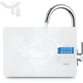 Food Scale with USB Rechargeable, Digital Kitchen Scale with 6 Units, High Precision to 0.04 oz /11lbs Capacity, Weight Range from 3g-5000g