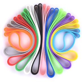 Towel Bands Large Silicone Rubber Bands, Towel Bands for Cruise Chairs - 8 Inch Elastic Rubber Wrapping Bands for Pool Chairs Books Outdoor Gear Packing (6Pcs)