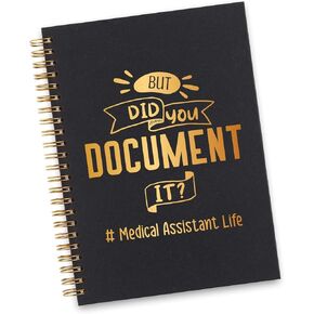 Medical Assistant Spiral Notebook, Medical Assistant Gifts for Women, Funny Medical Assistant Gifts, Medical Assistant Life Gag Office Supplies Appreciation Thank You Gifts Spiral Notebooks WA13