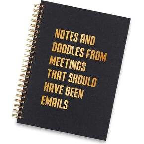 vizuzi Funny Spiral Notebooks, Funny Gag Gifts Notebook, Coworker Sarcastic Humorous Appreciation Thank You Gifts for Employee Coworker Colleague Worker Friend Spiral Notebooks ZXW29