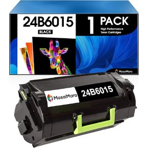 MasaiMara (35,000 Pages Compatible Toner Cartridges Replacement for Lexmark 24B6015 for Lexmark XM5163 XM5170 XM5263 M5155 M5163 M5170 Printer (Black, 1-Pack)