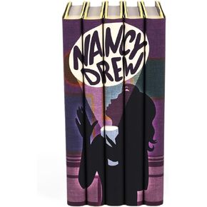 Nancy Drew Set | 5-Volume Hardcover Book Set with Custom Designed Book Covers | Author Carolyn Keene