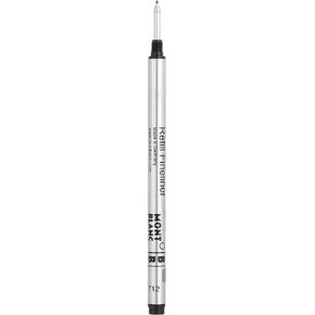 Mont Blanc Fineliner Ink Refill, 2X1, Mystery Black (105170)