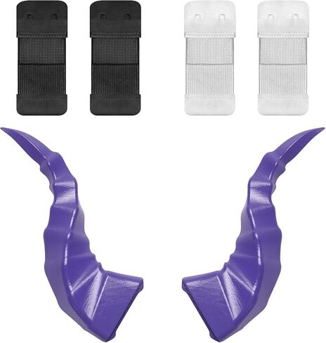Geekria 3D Printed Demon Horns for Over Ear Headphone, Handmade Devil Horns Headband, Headphone Adjustable Accessories, Cosplay Ears Attachment in Various Dress Up Party Halloween (Purple) in Saudi Arabia