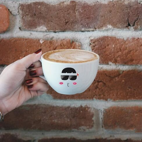 16pcs Cute Cartoon Face Expression Stickers with Eyes Nose Mouth Creative Stationery Sticker for Books Cup Water Bottles DIY Decoration Face Expression in Saudi Arabia