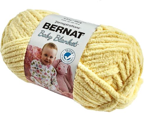 Bernat Baby Blanket Yarn (03615) Yellow in Saudi Arabia