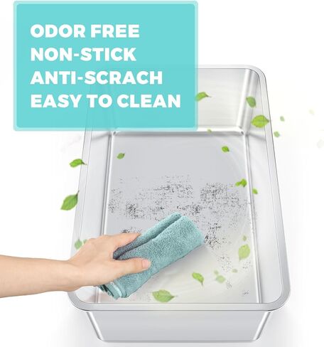 صندوق القمامة من الفولاذ المقاوم للصدأ - متينة وسهلة لتنظيف عصا السطح السطحي الصندوق القمامة القمامة in Kuwait