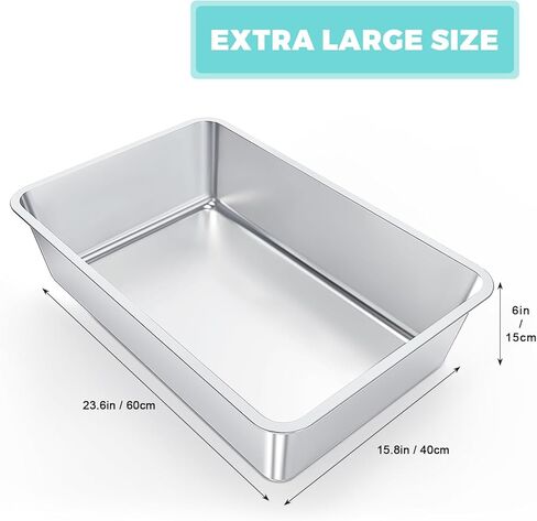 صندوق القمامة من الفولاذ المقاوم للصدأ - متينة وسهلة لتنظيف عصا السطح السطحي الصندوق القمامة القمامة in Kuwait