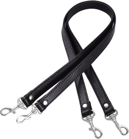 VanEnjoy Pair Full Grain Leather Replacement Strap For Handbags Purse Bags-26“Long,0.71" Wide in Kuwait
