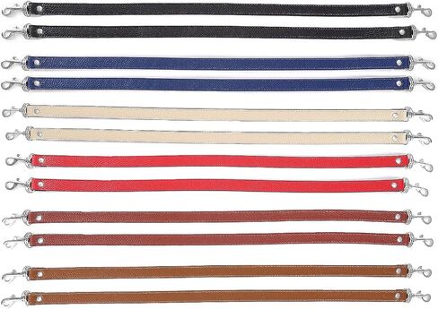 VanEnjoy Pair Full Grain Leather Replacement Strap For Handbags Purse Bags-26“Long,0.71" Wide in Kuwait