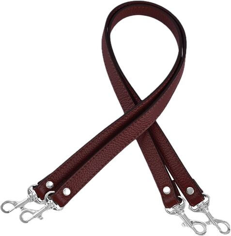 VanEnjoy Pair Full Grain Leather Replacement Strap For Handbags Purse Bags-26“Long,0.71" Wide in Kuwait