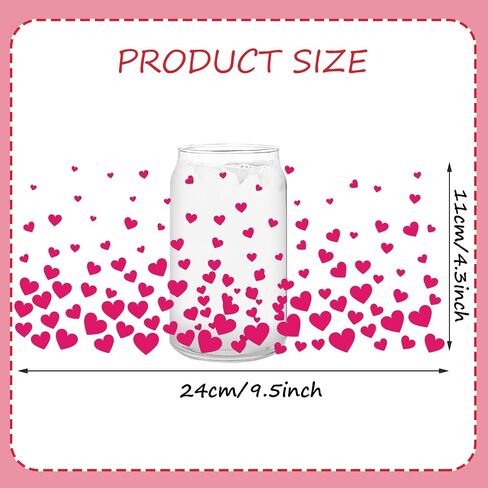 Whaline 12Pcs Valentines St. Patrick's Day Easter Spring Cup Wrap Transfer Stickers Heart Shamrock Easter Egg Bunny Flower Butterfly Transfer Cup Stickers Decals for Glass Cup DIY Crafts in Saudi Arabia