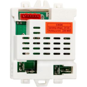 CSG6 Receiver Control Box for 12V Ride-Ons Toys Car Controller Compatible with Power Wheels Replacement Parts Motherboard