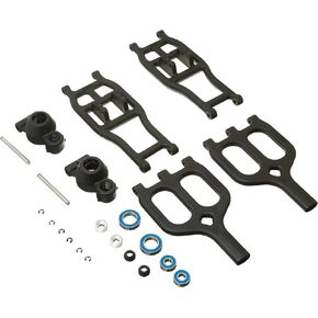 RPM 80942 True Track Rear A-Arm Black T/E-Maxx
