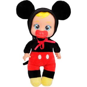 Cry Babies Disney 9" Plush Baby Doll Tiny Cuddles Inspired by Disney Mickey Mouse That Cry Real Tears for Kids Age 18 Months and Up