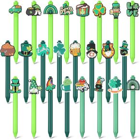 24 Pcs Cute Pens Cartoon Funny Pen Writing Kawaii Ballpoint Retractable Black Ink Birthday Party Gifts for Kids Students Office Supplies School Stationery(Dog)