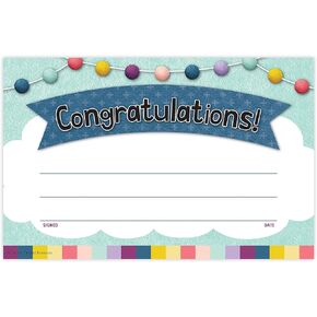Teacher Created Resources Oh Happy Day Congratulations Awards (TCR9041)