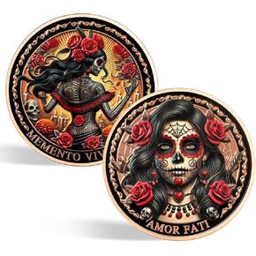 churyuml memento mori memento vivere coin amor fati medallion stoic tokender tokender for stoic stoic stoism stoys stoys dain