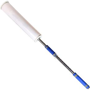 Long Handle Pallet Stretch Wrap Dispenser, Stretch Film Packing Machine Shrink Wrap Dispenser Holder, for Film Width 12-20 inch