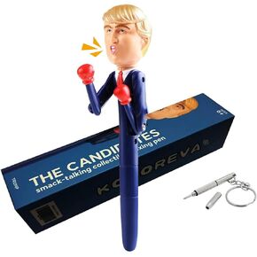 Donald Trump Merchandise Talking Ballpoint Pens, Funny Gifts,Gag Gifts,Birthday Gifts for Dad,White Elephant Gifts for Boyfriend,Christmas Stocking Stuffers for Men