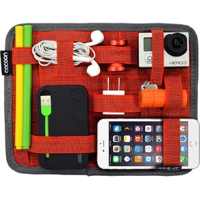 Cocoon CPG7RD GRID-IT!® Accessory Organizer - Small 7.25" x 9.25" (Racing Red)