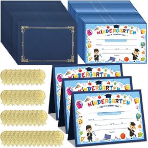 Karenhi 108 PCS رياض الأطفال التخرج ما قبل المدرسة شهادات الجائزة 2025 أنشطة الفصل الدراسي شهادة لطلاب رياض الأطفال أنشطة المدرسة المدرسية اللوازم