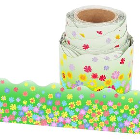 36 قدم نشرة نشرة الربيع لفة الحدود ، زهرة زهرة الربيع حدود الحدود لفصل فصح عيد الفصح الصيفية الحفلات دراستي in Kuwait