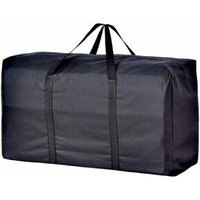 Extra Large Storage Bag for Moving Travel Bag Waterproof Large Moving Bag with Double Zippers and Reinforced Handles Large Capacity Duffle Bag for Moving Traveling Home Storage Packing