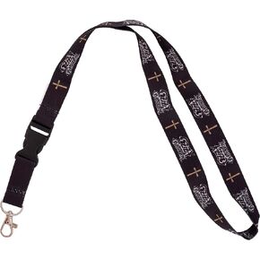 Desert Cactus Ozzy Osbourne Car Keys ID Badge Holder Lanyard Keychain Detachable Breakaway Snap Buckle (Lanyard #5)