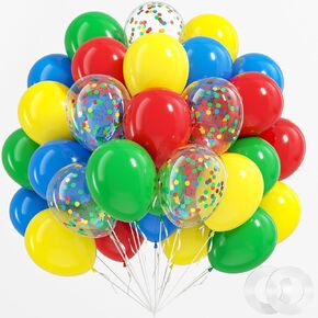 60pcs Purple and Gold Balloons with 12inch Metallic Gold Confetti Balloons in Saudi Arabia