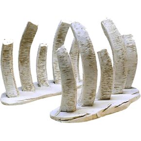 Saim 2 PCS Dinosaur Bones Aquarium Decorations, Fish Tank Dinosaur Keel Décor for Aquarium Betta Decor