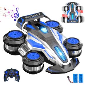 Remote Controlled Drift Stunt Car, Light and Music RC Car, 360 ° Rotation Suspended Car, 2.4G,4WD Remote Control Car, Birthday Gift for Boys and Girls Aged 5-13.