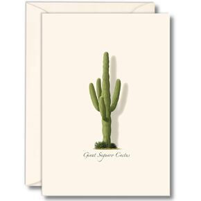 Earth Sky + Water - Giant Saguaro Notecard Set - 8 Blank Cards with Envelopes