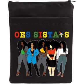 OES Sistars OES Book Sleeve Sorority Gift OES Sisterhood Gift Sorority Sister OES Book Cover Book Protector Pouch (OES SISTARS)