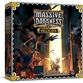 Cmon Massive Darkness 2 Hellscape Board Game | Tabletop Miniatures لعبة | لعبة الاستراتيجية التعاونية للبالغين والمراهقين | الأعمار 14+ | 1-6 لاعبين | متوسط ​​وقت اللعب 60 دقيقة | صنع من قبل cmon