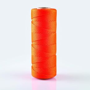 Mason Line, String Line, 500Ft, #18 Braided Nylon String, Nylon Twine for Gardening Or Masonry Tools, Twine String for Gardening and DIY Projects Crafting