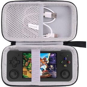 Hard EVA Carrying Case Compatible with RG35XX H Retro Handheld Game Console Case