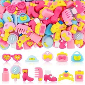 24 pcs Mini Princess Erasers for Kids Desk Pet, Cute 3D Princess Pencil Erasers for Kids Classroom Prizes, Class Treasure Box,Game Rewards,Party Favors, Non Removable