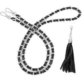 VanEnjoy Purse Chain Strap with Tassel - Microfiber Leather - Replacement for Shoulder Crossbody Straps for Handba g-51
