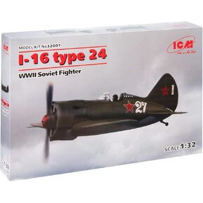 ICM ICM32001 1:32-I-16 Type 24, WWII Soviet Fighter