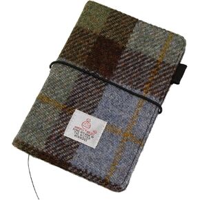 Notebook Kraft Book Cover Pocket 3.5X 5.5 Inch Harris Tweed (MacLeod Notebook Cover)